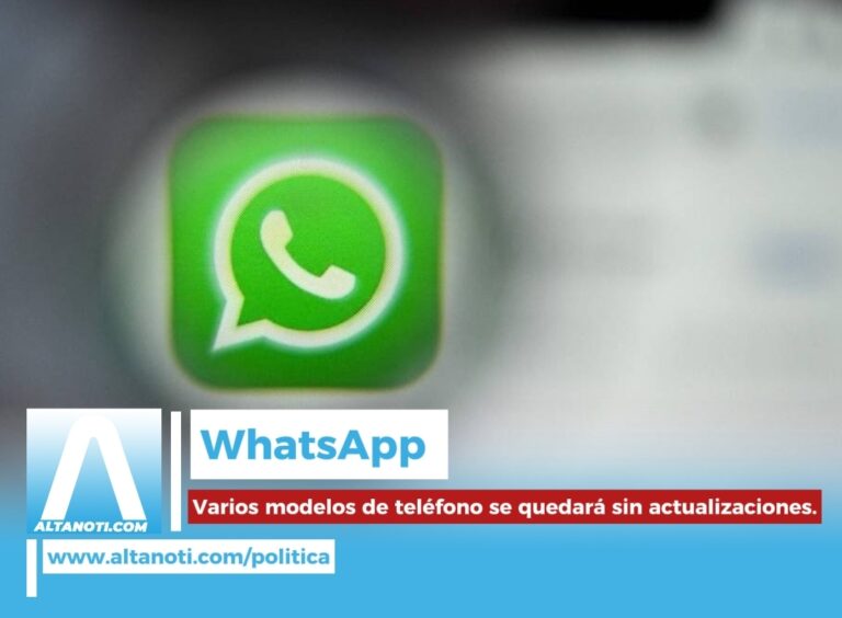 Estos celulares se quedarán sin WhatsApp el 1 de julio del 2024